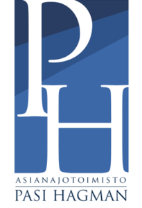 Asianajotoimisto Pasi Hagman Oy -logo